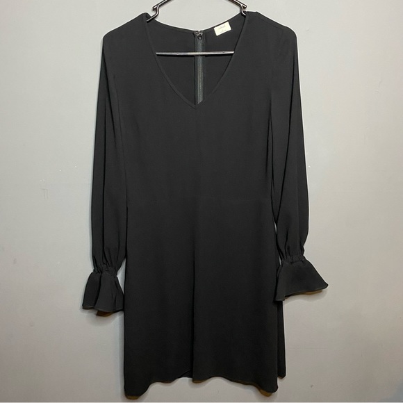 Aritzia Wilfred Corinne Black Dress Size 6 - Picture 1 of 10